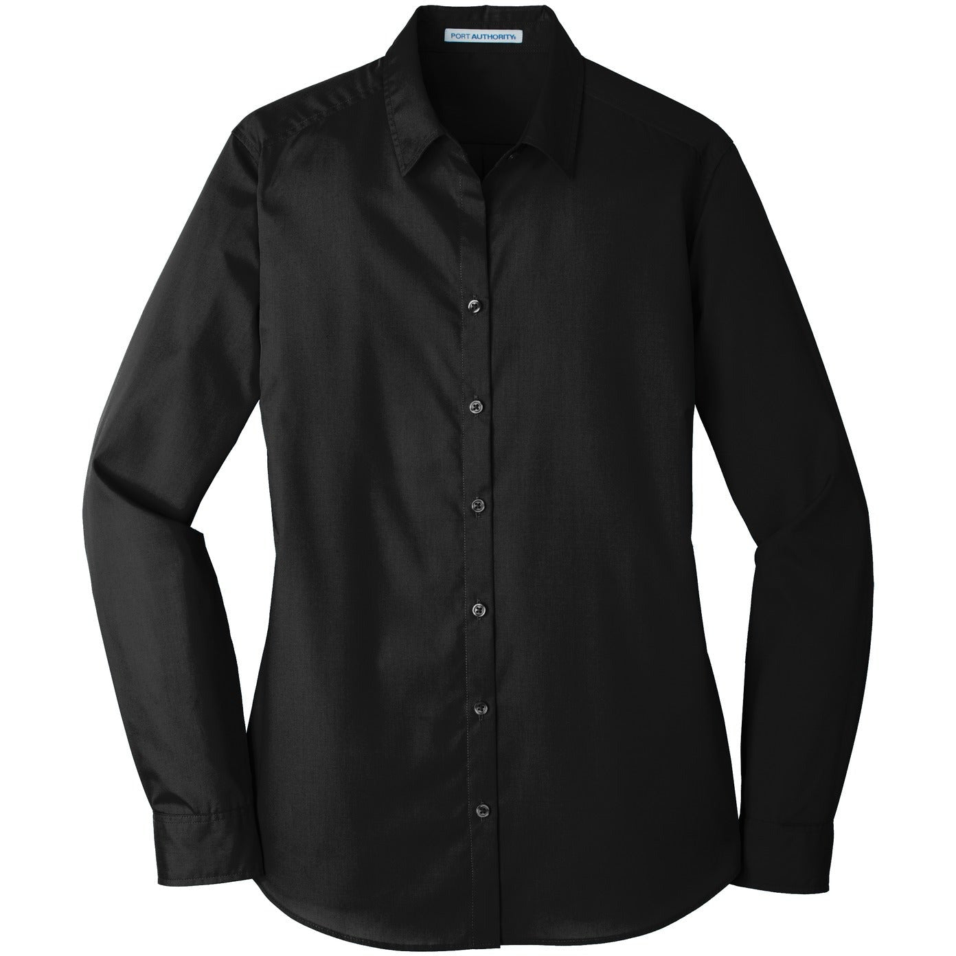 Port Authority® Ladies Long Sleeve Carefree Poplin Shirt