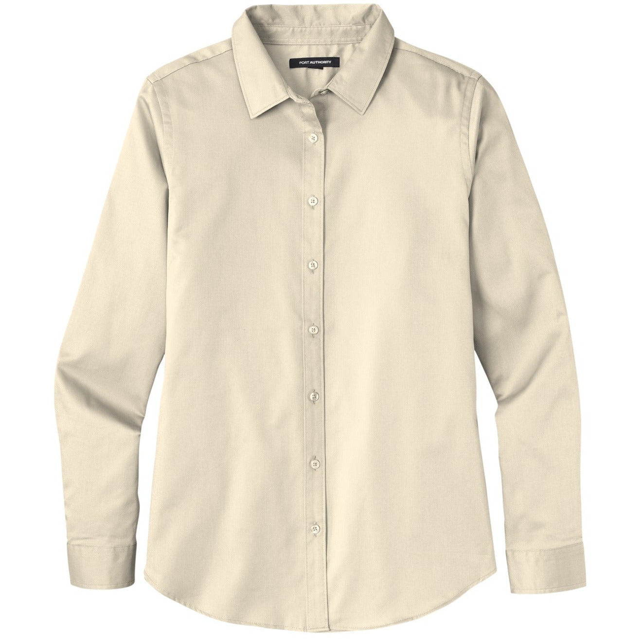 Port Authority® Ladies Long Sleeve SuperPro React®Twill Shirt